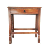 ONIJA  Vintage Style Console Table with Drawer